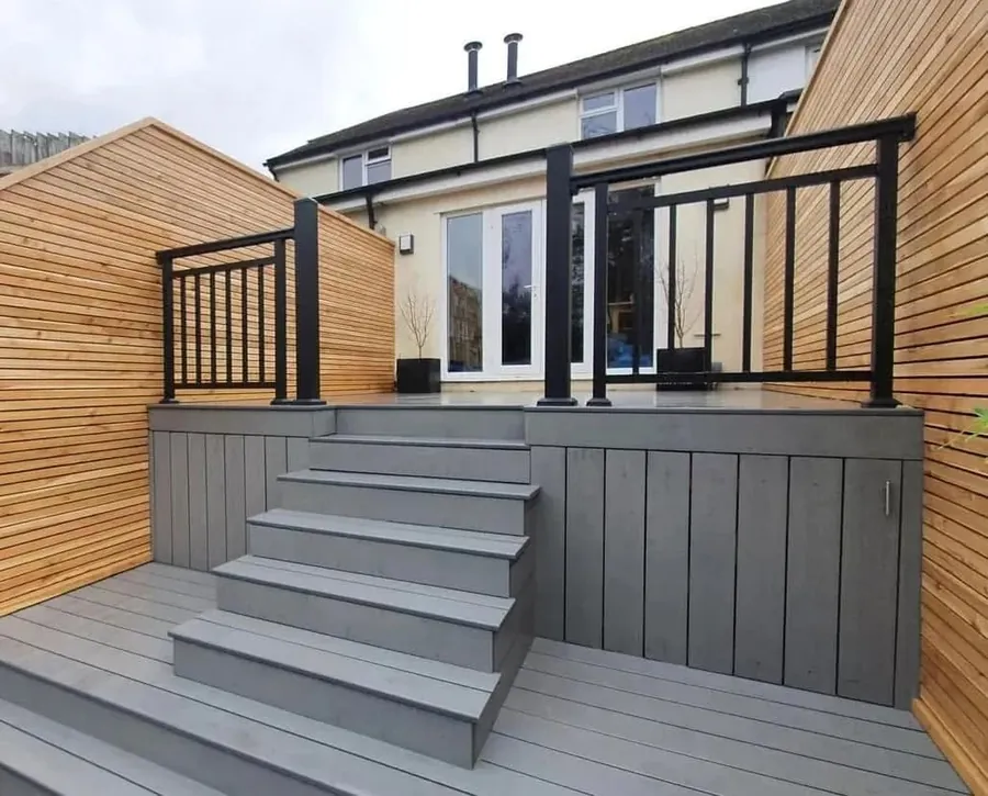 Gardens, decking and patios: JJC project photo