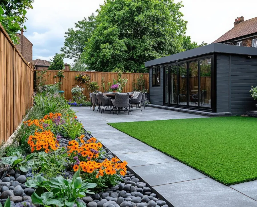 Gardens, decking and patios: JJC project photo