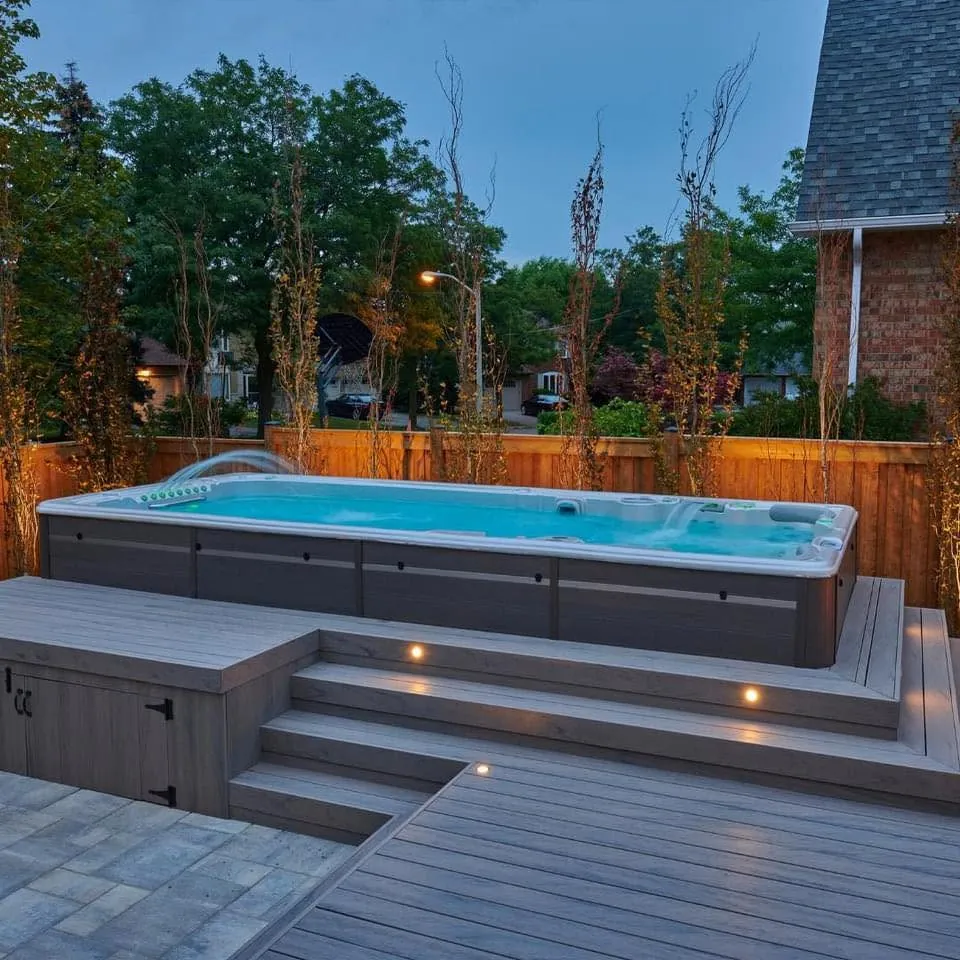 Swim spas, pools and hot tubs: JJC project photo