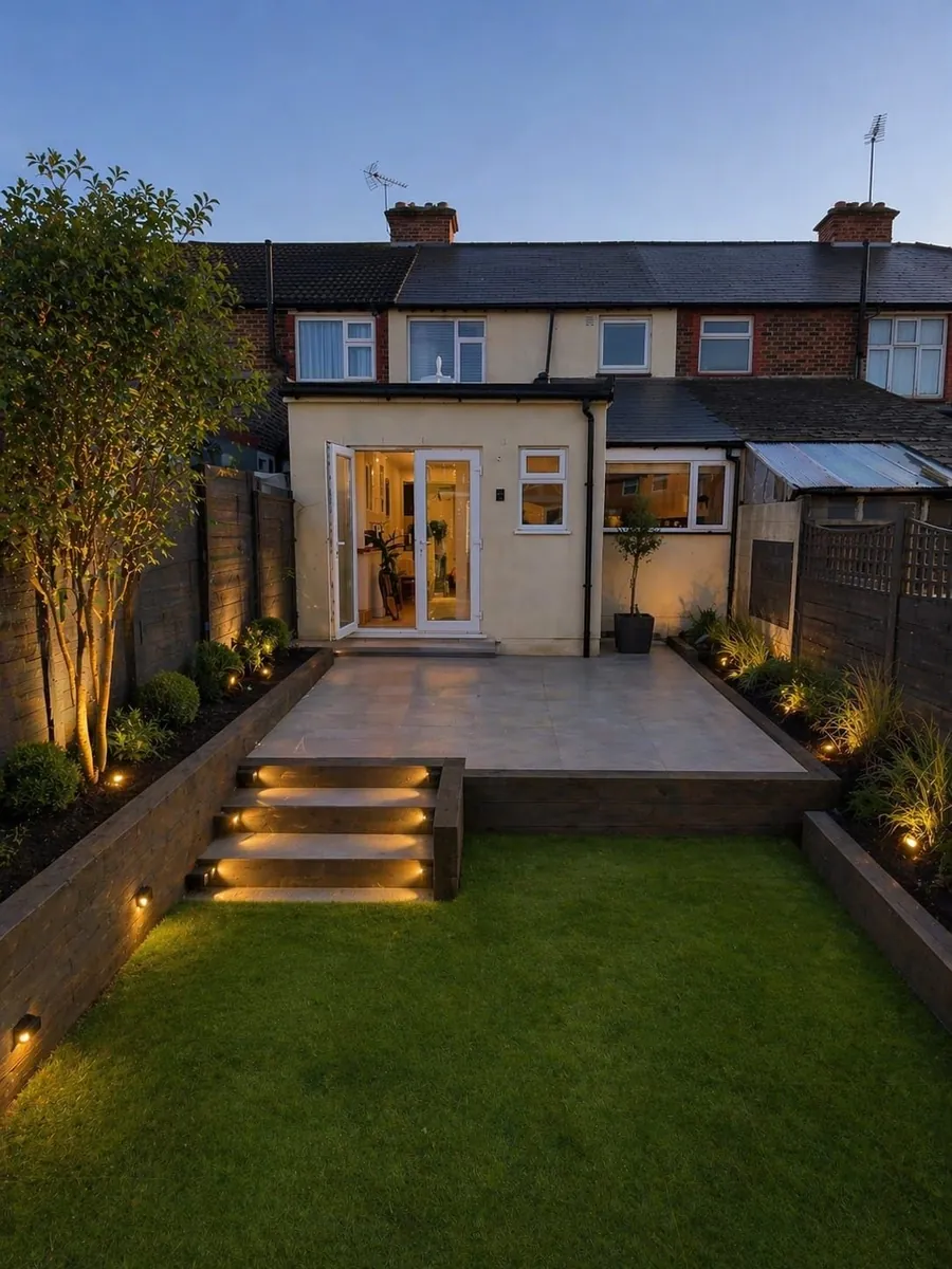 Gardens, decking and patios: JJC project photo