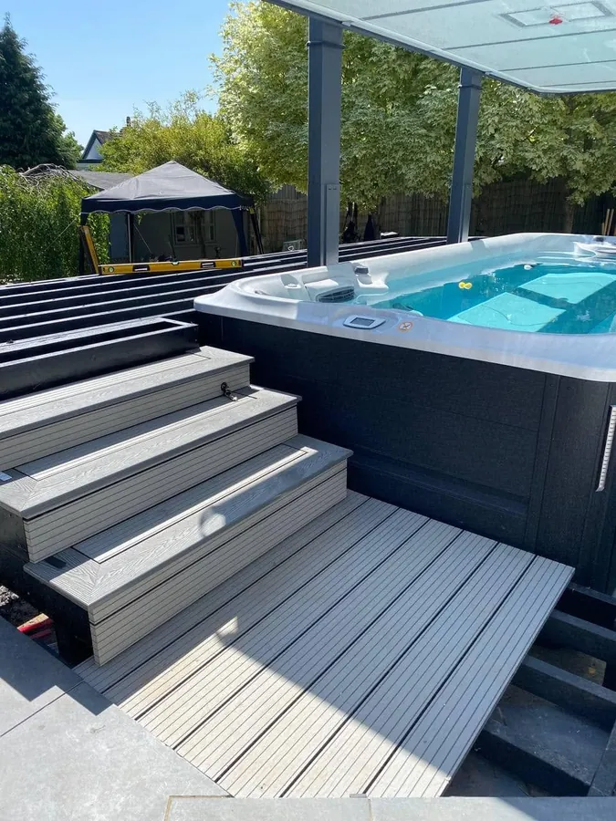 Swim spas, pools and hot tubs: JJC project photo